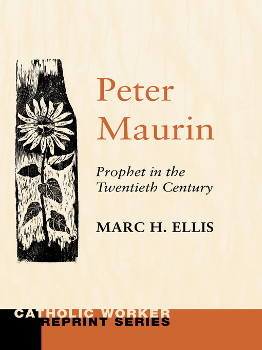 Title details for Peter Maurin by Marc H. Ellis - Available